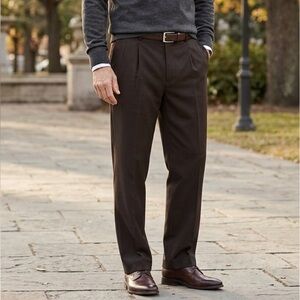 DOCKERS Men's Dark Brown Dress Pants. Size 38